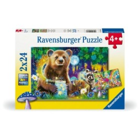 Puzzle prietenii dragalasi ai padurii 2x24 piese